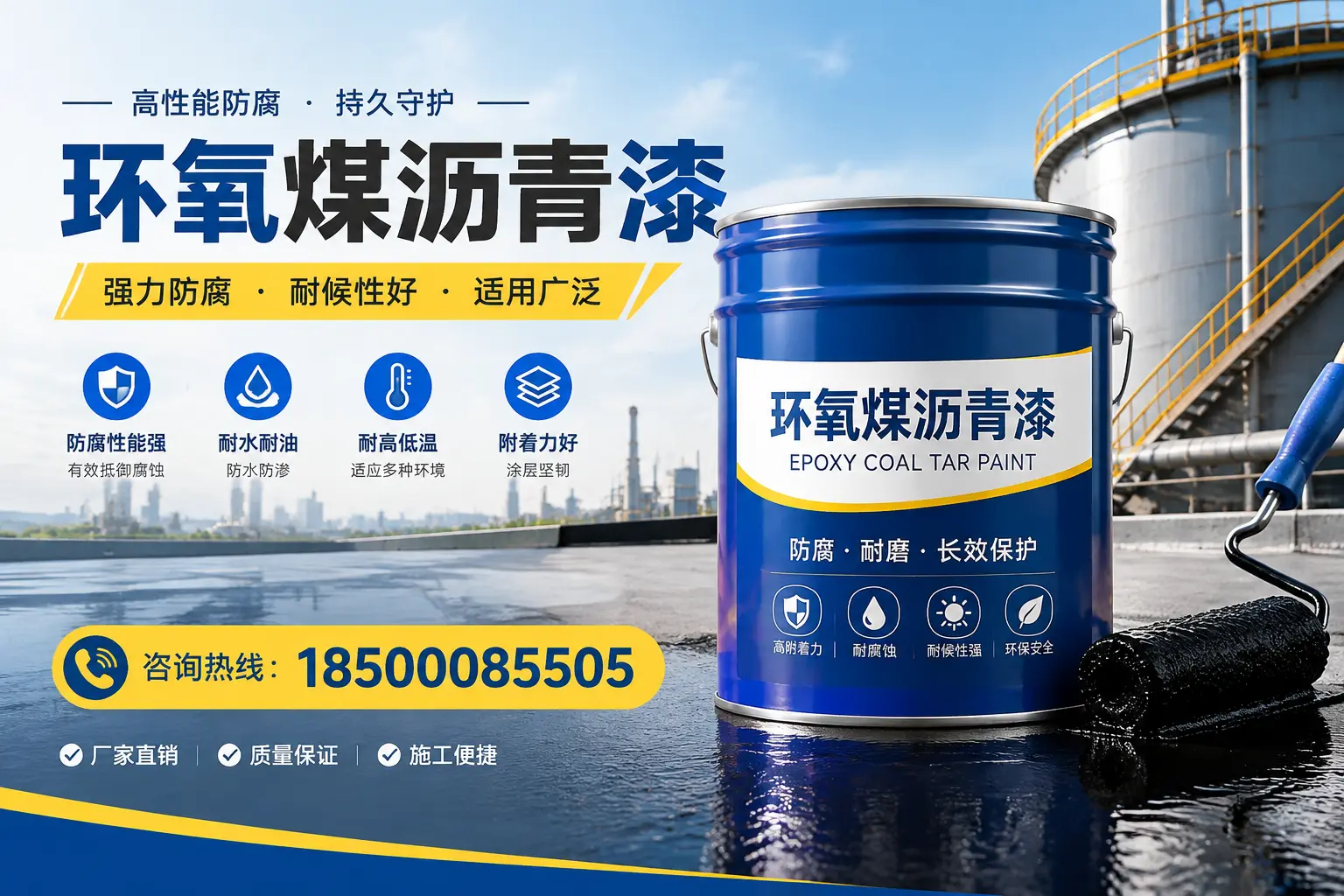 环氧煤沥青漆的储存与运输注意事项，广元企业须知