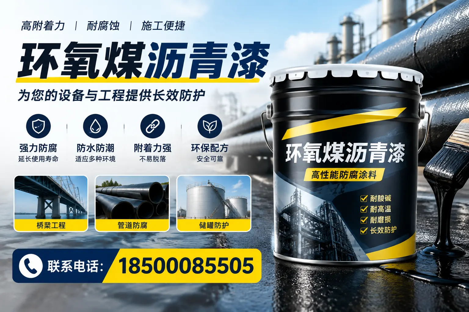 环氧煤沥青漆与其他涂料的对比分析，助力广元企业决策