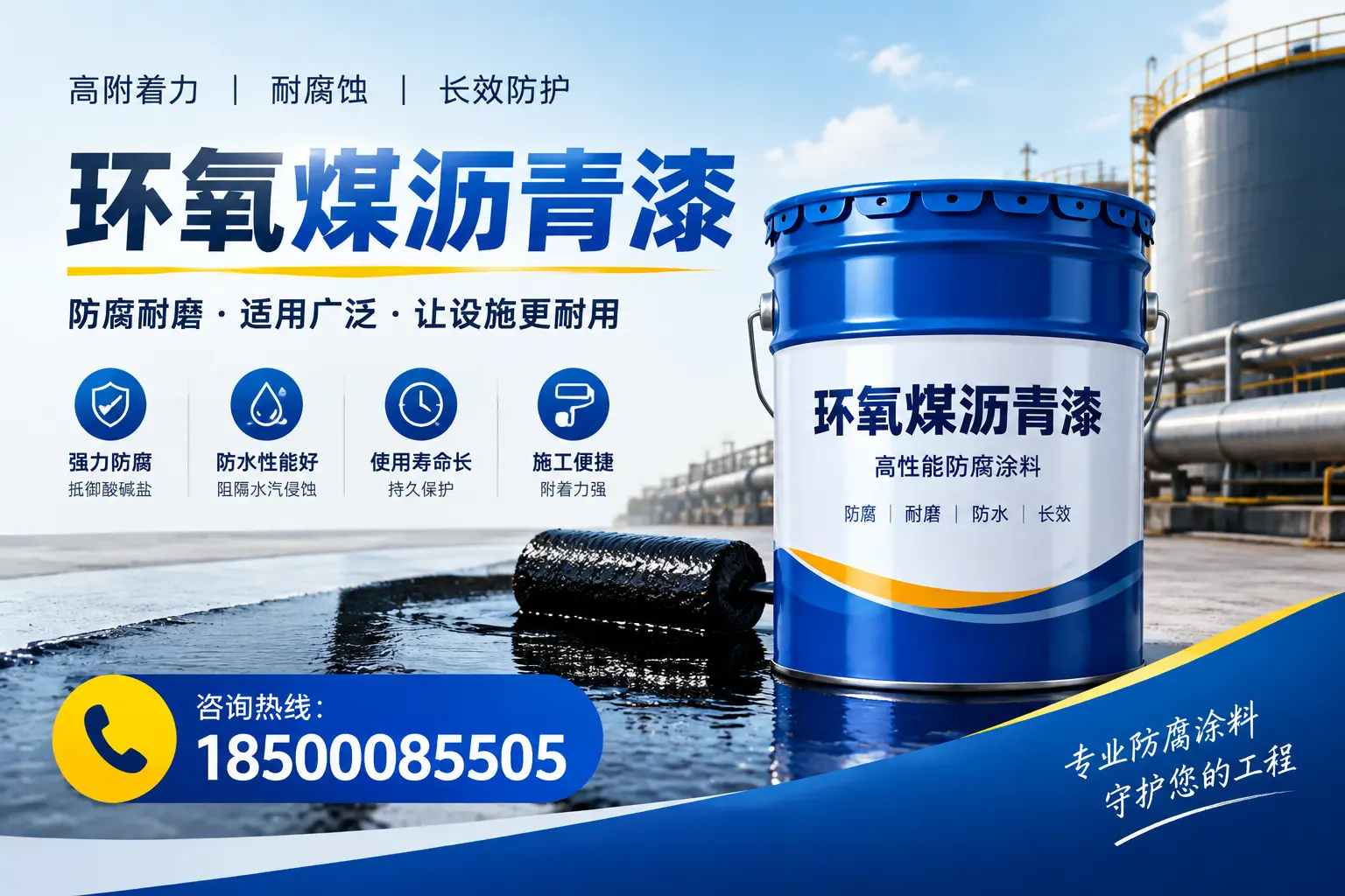 环氧煤沥青漆与其他涂料的对比分析，助力广元企业决策